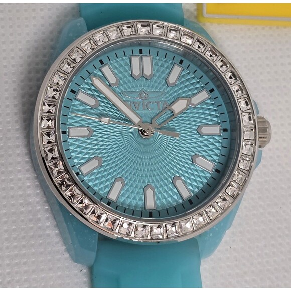 Invicta Accessories - Invicta Celestial Women's Watch 37mm Blue Glitter Case Textured Dial (50203)